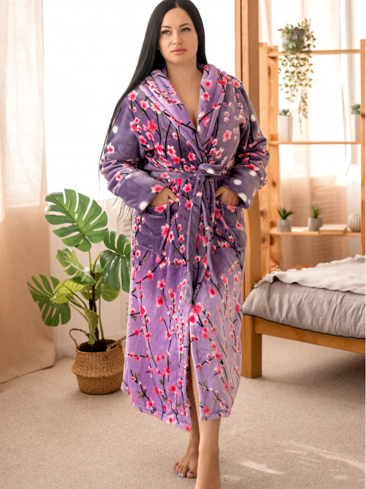 Жіночий махровий халат Woman Romance Style 26765