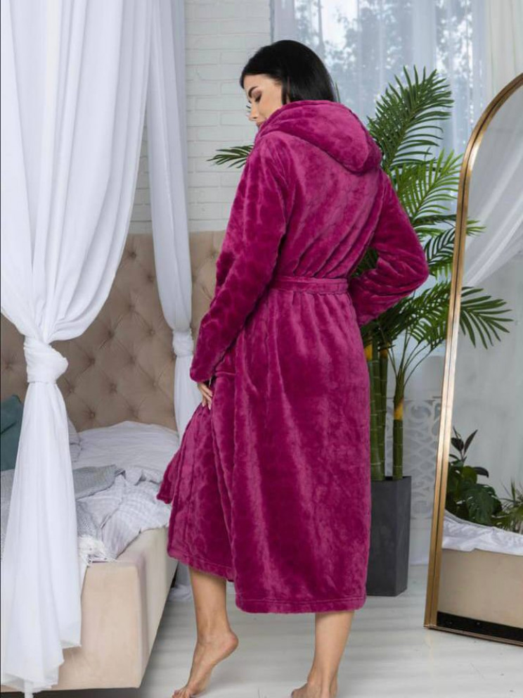 Жіночий махровий халат Woman Romance Style 2187