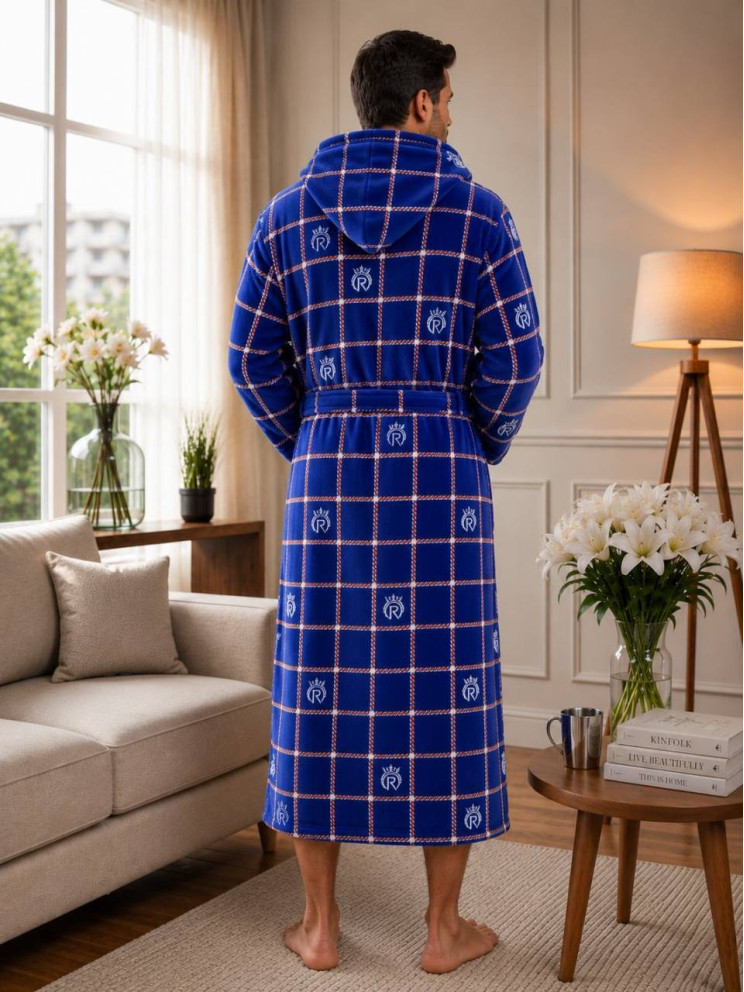 Махровый мужской халат Man Romance Style 23878