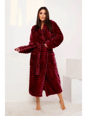 Женский махровый халат Woman Romance Style 21033