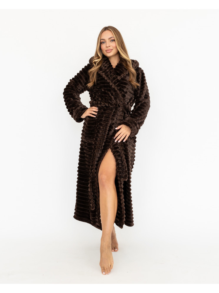 Женский махровый халат Woman Romance Style 2109