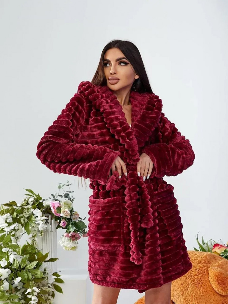 Жіночий махровий халат Woman Romance Style 20768