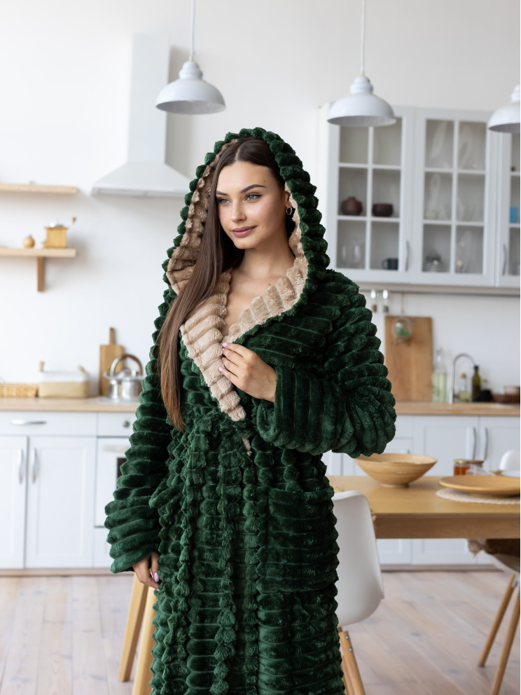 Женский махровый халат Woman Romance Style 13915 Женский махровый халат Woman Romance Style 13915