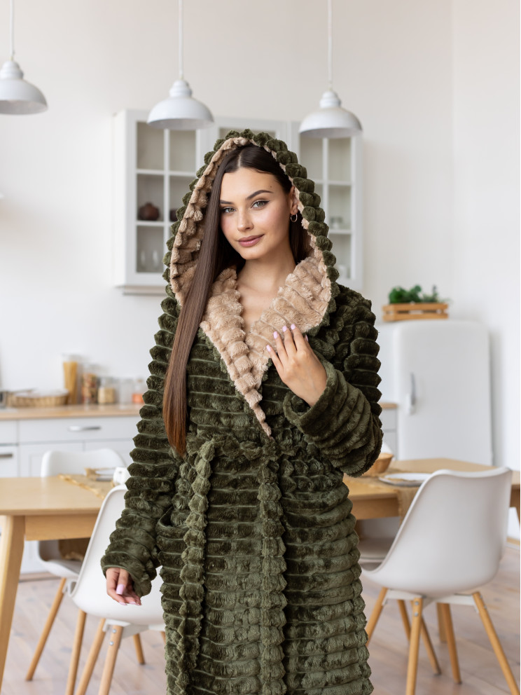 Женский махровый халат Woman Romance Style 13913 Женский махровый халат Woman Romance Style 13913
