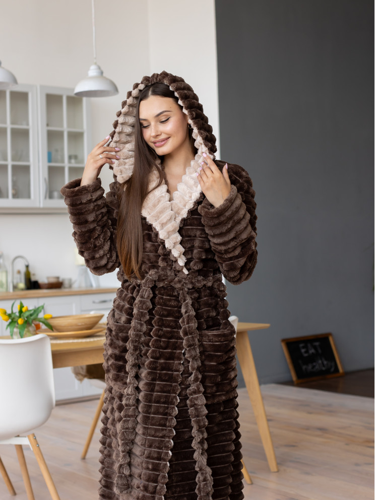 Женский махровый халат Woman Romance Style 13912 Женский махровый халат Woman Romance Style 13912
