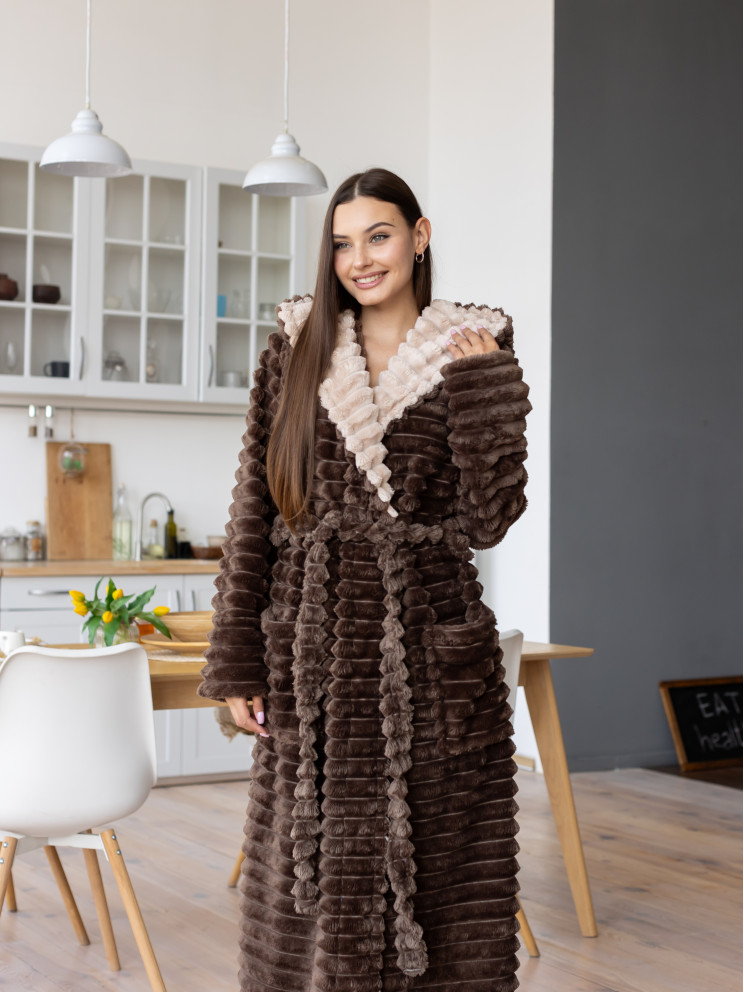 Женский махровый халат Woman Romance Style 13912 Женский махровый халат Woman Romance Style 13912