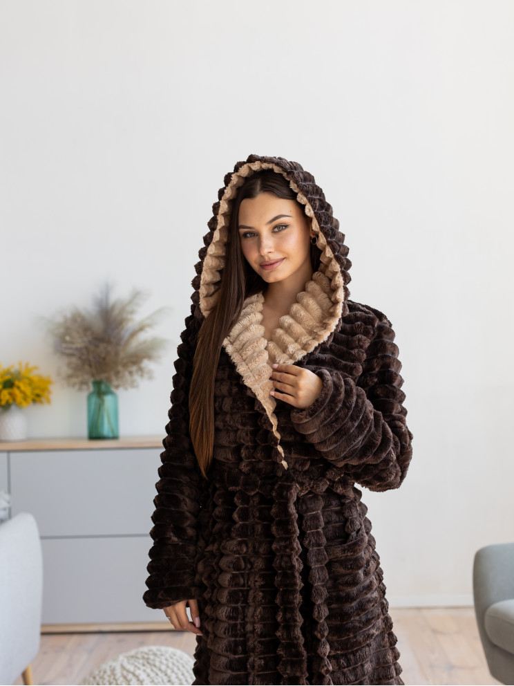 Женский махровый халат Woman Romance Style 20768 Женский махровый халат Woman Romance Style 20768