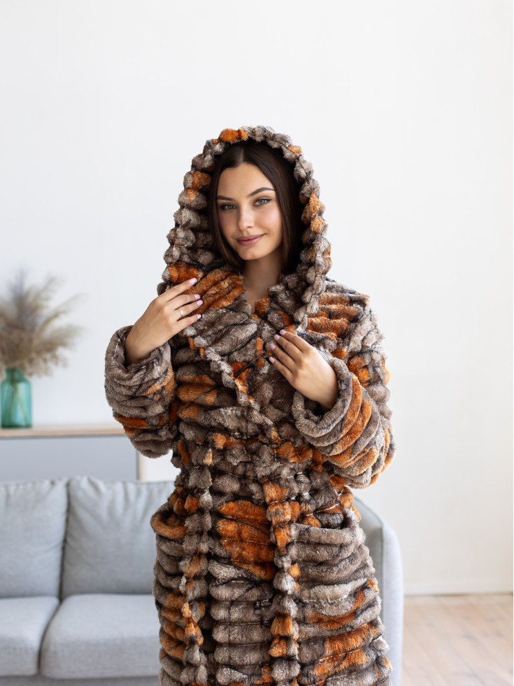 Женский махровый халат Woman Romance Style 13924 Женский махровый халат Woman Romance Style 13924